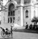 Vietnam: Rickshaw before the Beaux-Arts Municipal Theatre, also called the Saigon Opera House', Saigon, 1915